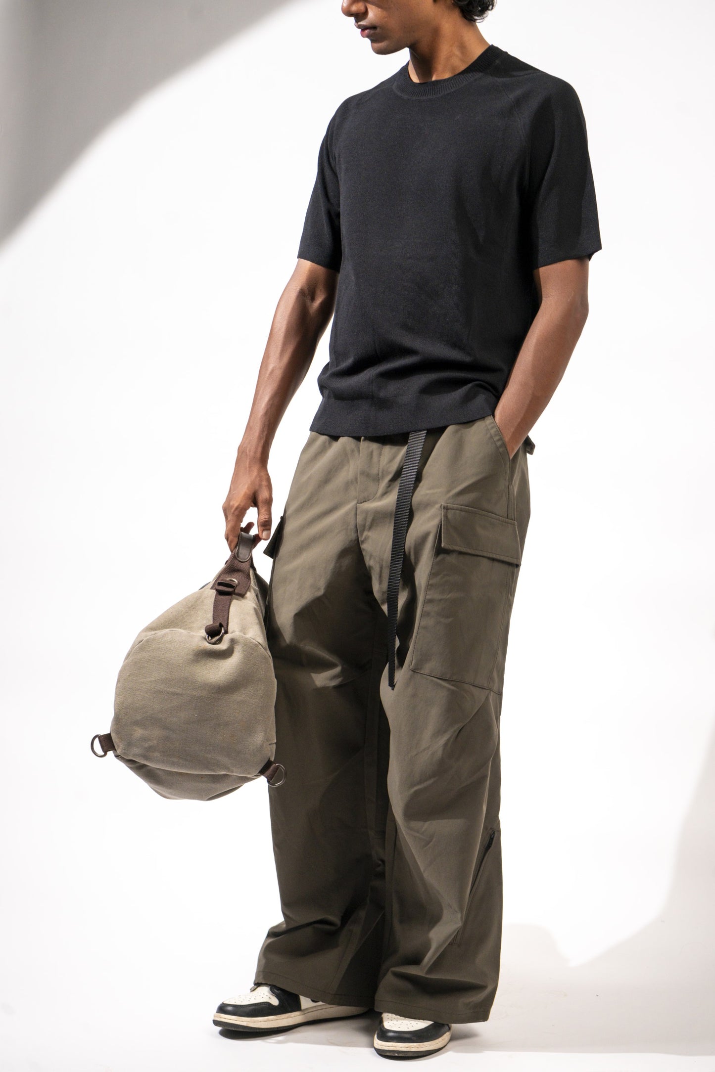 Parachute pants - Olive