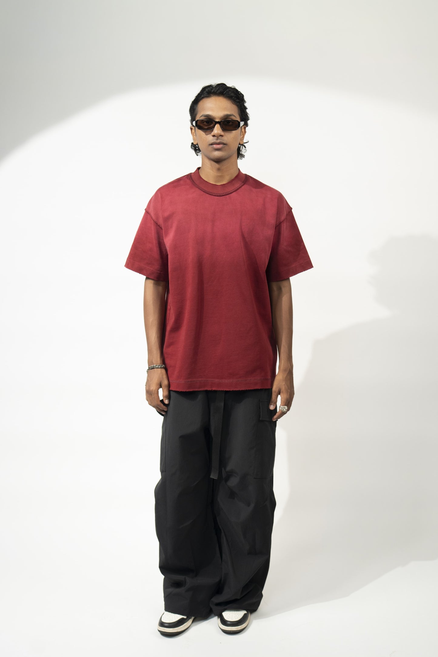 Reversed tee - Maroon