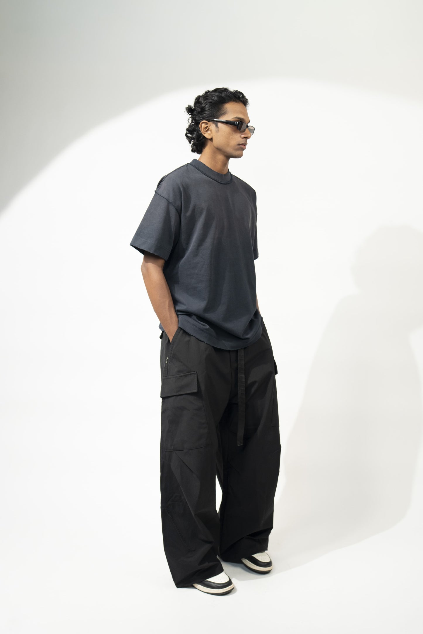 Reversed tee - Navy