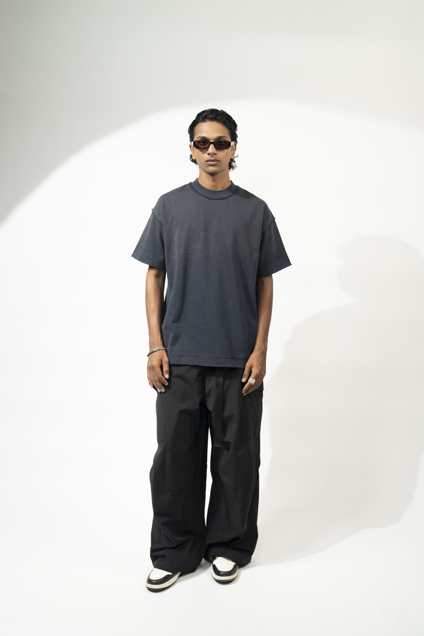 Reversed tee - Navy