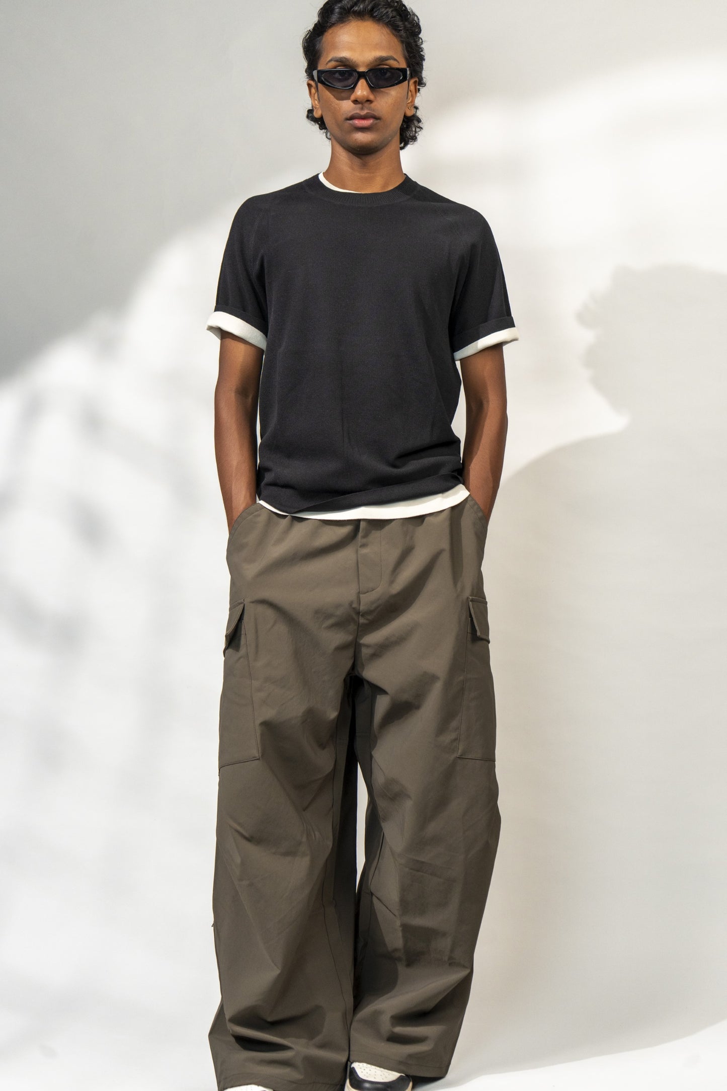 Parachute pants - Olive